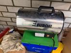 Eurom kachel / hetelucht kanon op gas, Tuin en Terras, Verzenden, Gebruikt, Elektrisch, Vloer