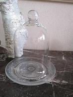 nieuwe stolp met glazen bordje, Ophalen of Verzenden, Nieuw