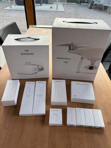 DJI Phantom 4 Pro + DJI Goggles + 3 accu’s + vele accesoires beschikbaar voor biedingen
