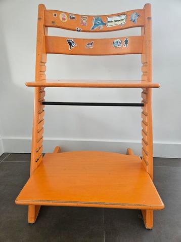 trip trap oranje GERESERVEERD! beschikbaar voor biedingen
