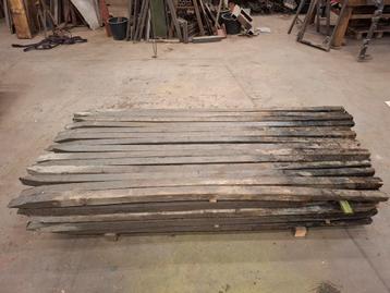 400 stuks hardhouten paal 7x7cm 230cm beschikbaar voor biedingen