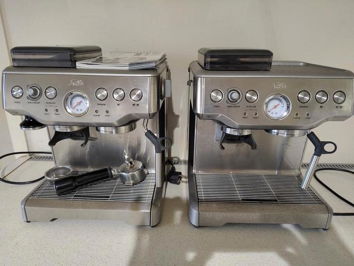 Solis Barista Pro Espressomachine - Gebruikt 2 stuks!, Witgoed en Apparatuur, Koffiezetapparaten, Espresso apparaat, Ophalen