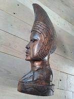 Afrikaans Beeld ebbenhout is lamp geweest, Ophalen of Verzenden