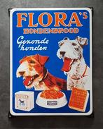 Flora's honden brood retro emaillen reclame bord decoratie, Verzamelen, Merken en Reclamevoorwerpen, Reclamebord, Ophalen of Verzenden