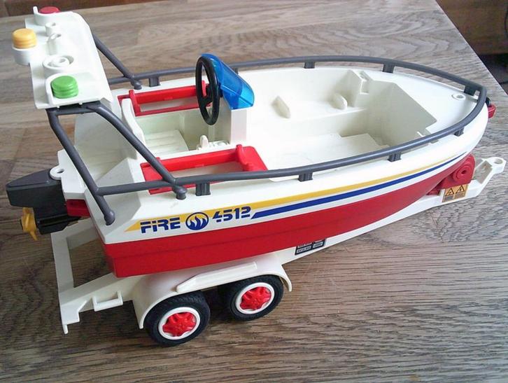 Play Mobil kustwacht speedboot met trailer, Kinderen en Baby's, Speelgoed | Playmobil, Gebruikt, Ophalen of Verzenden