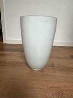 Dutz bloemenvaas groot, Wit, Ophalen of Verzenden, Minder dan 50 cm, Glas