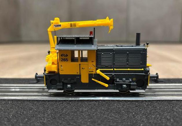 Roco NS Sik 265 met kraan HO AC Digitaal Sound TP IV (78014), Hobby en Vrije tijd, Modeltreinen | H0, Zo goed als nieuw, Locomotief