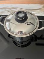 AMC pan 24 cm 6,5 liter softline, Kookpan of Snelkookpan, Ophalen of Verzenden, Zo goed als nieuw, Rvs