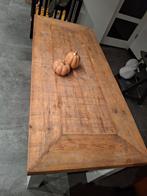 Stevige eettafel, Ophalen, 50 tot 100 cm, Zo goed als nieuw, 150 tot 200 cm