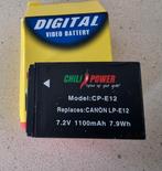 Nieuwe accu/batterij voor Canon LP-E12 model CP-E12, Nieuw, Ophalen of Verzenden