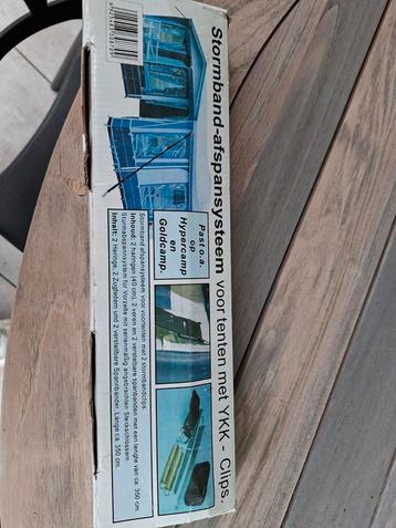 Stormbanden set voor tent met clips beschikbaar voor biedingen