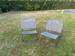 2 camping  stoeltjes inklapbaar, Caravans en Kamperen, Ophalen, Gebruikt, Campingstoel