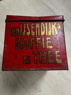 Antieke Van IJsendijks Koffie en Thee Blikken Bus, Ophalen of Verzenden