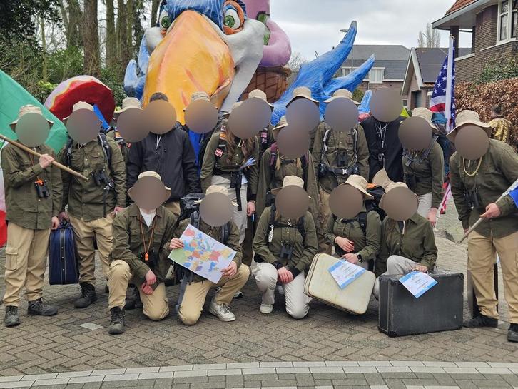 Groeps kleding voor carnavals optocht	thema feest, Kleding | Dames, Carnavalskleding en Feestkleding, Zo goed als nieuw, Kleding