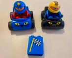 Twee raceauto’s Lego Duplo, Ophalen of Verzenden, Gebruikt