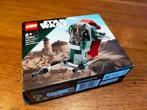 LEGO 75344 - Star Wars Microfighter - Bobba Fett's Starship, Ophalen of Verzenden, Zo goed als nieuw, Complete set, Lego