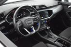 Audi Q3 Sportback 35 TFSI 150pk S-Tronic 2x S-Line Trekhaak, Auto's, Audi, 4 cilinders, 150 pk, 1505 kg, Leder en Stof