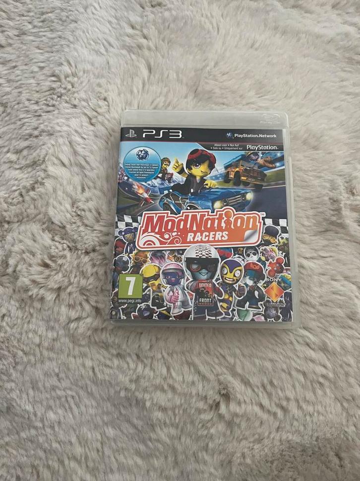 ModNation Racers - PlayStation 3, Spelcomputers en Games, Games | Sony PlayStation 3, Gebruikt, Racen en Vliegen, 3 spelers of meer