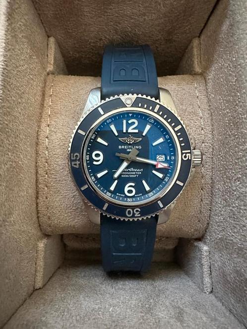 Breitling Super Ocean 42mm, Sieraden, Tassen en Uiterlijk, Horloges | Heren, Zo goed als nieuw, Ophalen of Verzenden