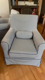 2 Fauteuils Ikea, Huis en Inrichting, Fauteuils, Ophalen, Zo goed als nieuw, 75 tot 100 cm, 50 tot 75 cm