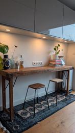 Sidetable / Console / Ontbijtbar TAOW90, Ophalen of Verzenden, Zo goed als nieuw, Inclusief barstoelen