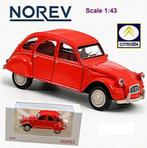 Citroen 2CV 6 Club 1978 Geranium Red 1:43 Norev Jet Car, Tschuiten@hotmail.com, Auto, Frankrijk, Norev Jet Car