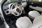 Fiat 500C 1.0 Hybrid Dolcevita 2020 WIT | Cabrio | Leder | L, Auto's, Gebruikt, Euro 6, Cabriolet, 4 stoelen
