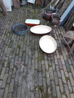 schalen , aardewerk , emaille ., Antiek en Kunst, Ophalen of Verzenden