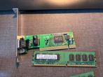 SATA & Netwerkkaart & geheugenkaart - Diverse, Ophalen of Verzenden, Gebruikt, Intern