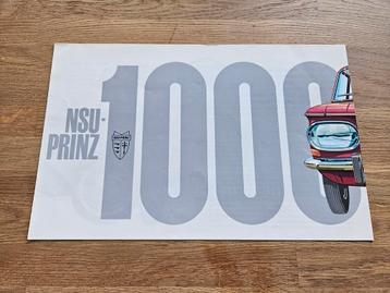 Brochure NSU Prinz 1000 beschikbaar voor biedingen