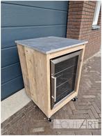 Buitenkeuken kast van steigerhout incl. koelkast