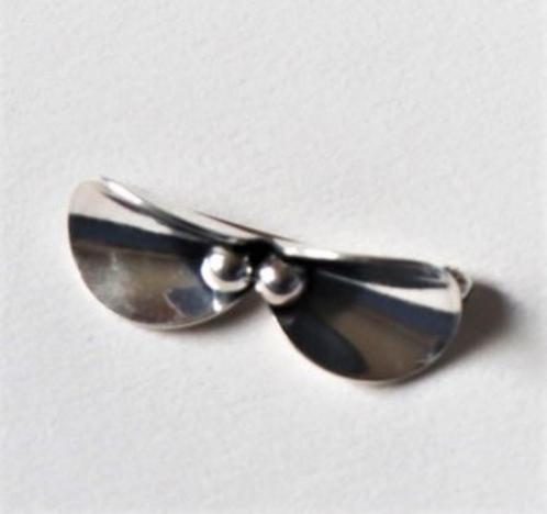 Nils Erik From, DK, broche zilver 925 (6733-2260), Sieraden, Tassen en Uiterlijk, Broches, Zo goed als nieuw, Zilver, Zilver, Ophalen