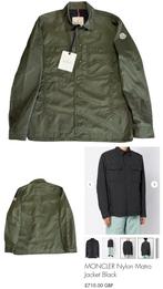 Moncler "Nylon Matro en Traversier" Jacket(s), Ophalen of Verzenden, Nieuw, Overige maten, Zwart