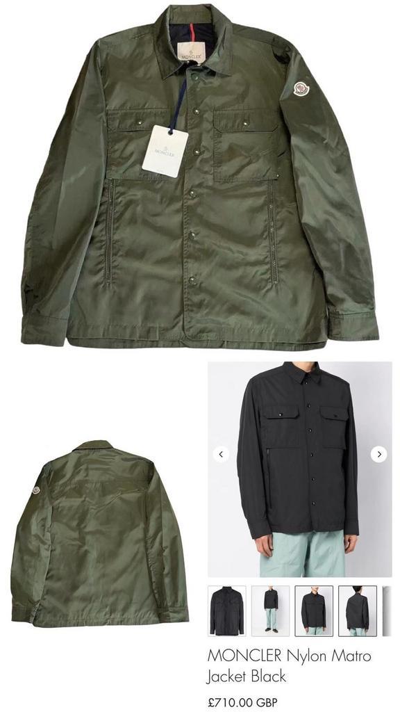 Moncler "Nylon Matro en Traversier" Jacket(s), Kleding | Heren, Jassen | Winter, Nieuw, Overige maten, Zwart, Ophalen of Verzenden