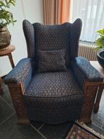 antiek/2/stoelen/engels/stof/i.z.g.st./bijna/gratis, Huis en Inrichting, Fauteuils, Ophalen, Gebruikt, Stof