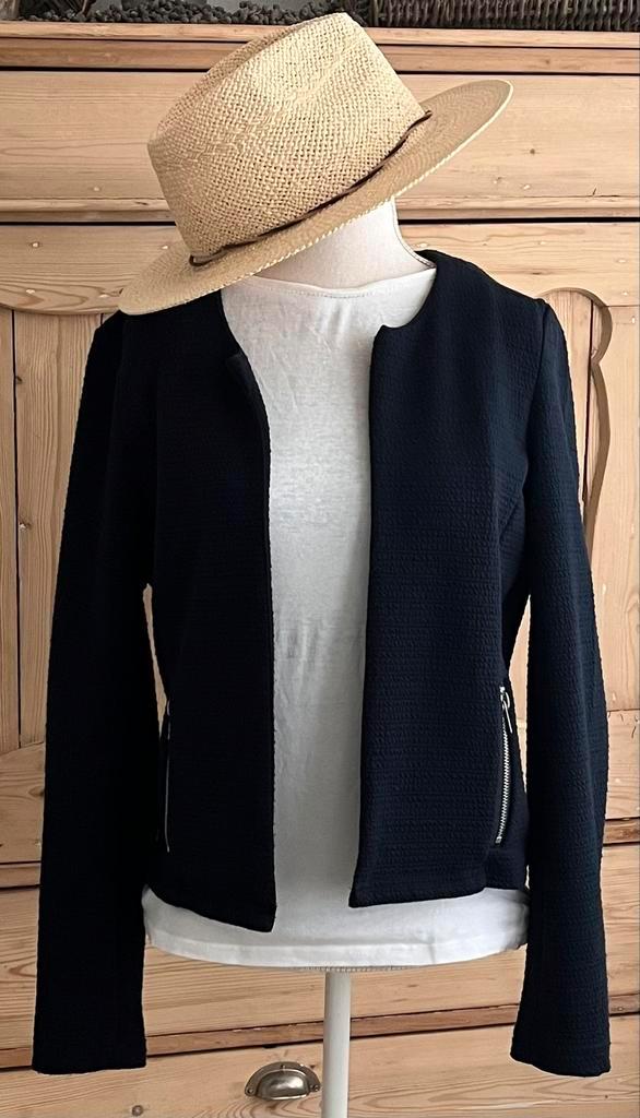 Vero Moda blauw jasje, mt M, zgan, Kleding | Dames, Jasjes, Kostuums en Pakken, Zo goed als nieuw, Jasje, Maat 38/40 (M), Blauw