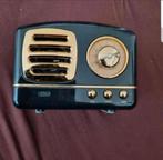 Zwarte Stereo Elegante Vintage draadloze Bluetooth bieden, Ophalen of Verzenden