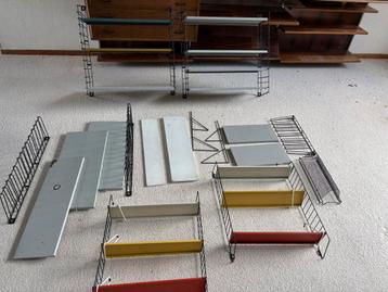 Partij Vintage Tomado wandrek boekenplank book shelf beschikbaar voor biedingen