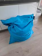 Blauwe zitzak, als nieuw, 90x140, Huis en Inrichting, Zitzakken, Ophalen, Zo goed als nieuw, Blauw, Zitzak
