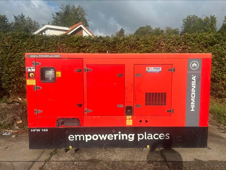 Himoinsa HFW 160 kVA FPT NEF67 TE 1F aggregaat generatorset, Doe-het-zelf en Verbouw, Aggregaten, Zo goed als nieuw, Dieselolie