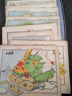Oude landkaarten behorende bij werkatlas Nederland, Ophalen of Verzenden, 1800 tot 2000, Nederland, Landkaart
