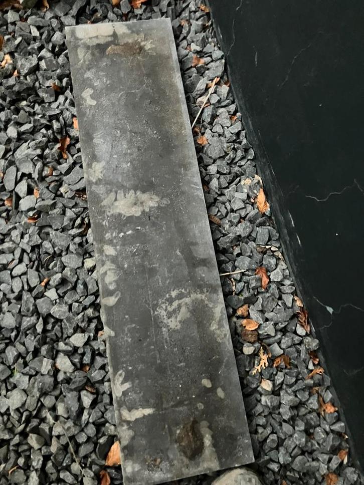 Natuursteen muurafdekkers, 100x25x3cm, Tuin en Terras, Tegels en Klinkers, Gebruikt, Overige typen, Natuursteen, Ophalen