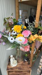 Nieuw veldboeket kunstbloemen, Ophalen of Verzenden, Nieuw, Binnen