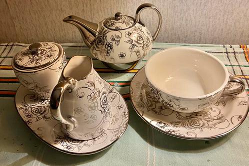 Vintage Henk Blom thee servies voor 1 persoon, Antiek en Kunst, Antiek | Servies compleet, Ophalen of Verzenden