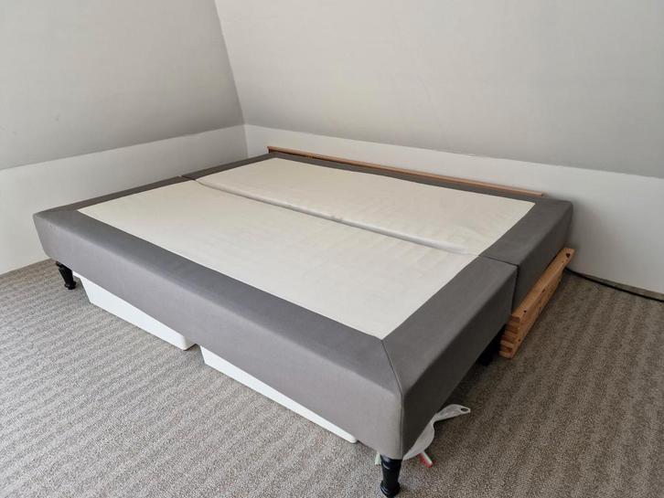 Espevar boxspring & Hovag matras 160x200, Huis en Inrichting, Slaapkamer | Boxsprings, Gebruikt, 160 cm, 200 cm, Tweepersoons