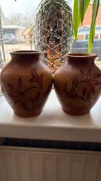 Retro Aardewerk Potten Set, Antiek en Kunst, Antiek | Keramiek en Aardewerk, Ophalen