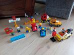Race set Duplo lego, Kinderen en Baby's, Speelgoed | Duplo en Lego, Ophalen, Gebruikt, Duplo
