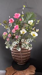 Zijden bloemen boeket | turtle Vaas €59,95 Gratis verzenden, Ophalen of Verzenden, Nieuw