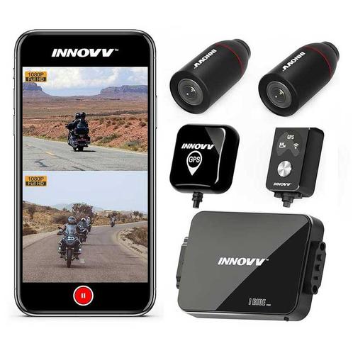 INNOVV K7. Motor dashcam met GPS, Motoren, Accessoires | Overige, Nieuw, Ophalen of Verzenden