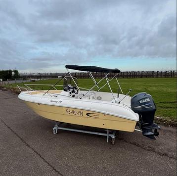 Prachtige console boot 150pk yamaha beschikbaar voor biedingen